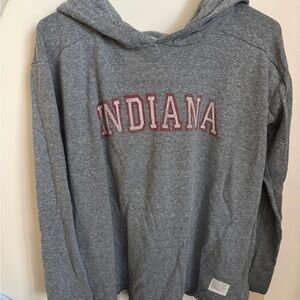 Gray Indiana Women's Hoodie Sweater
